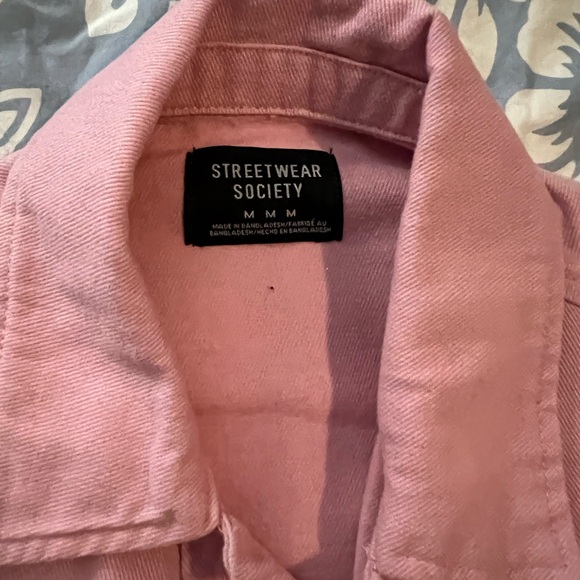 Pink Boyfriend Style Jacket - Picture 2 of 3